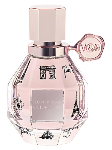 Frasco de Flowerbomb de Paris, de Viktor&Rolf