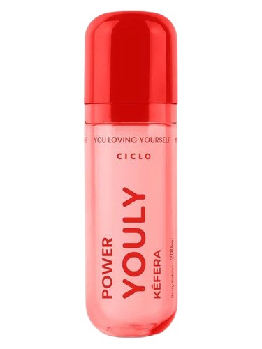 Frasco de Power Youly Kéfera, de Ciclo Cosméticos
