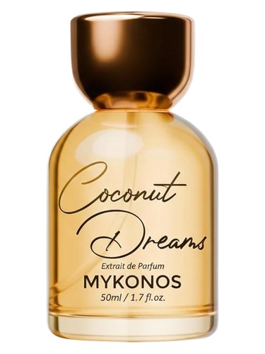 Frasco de Coconut Dreams, de Mykonos