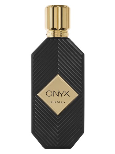 Frasco de Onyx Gold — Khadlaj Perfumes