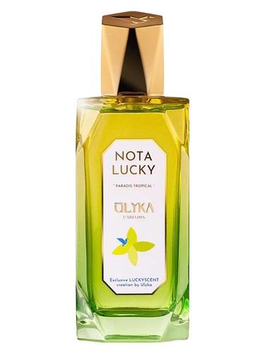 Frasco de Nota Lucky, de Ulyka Parfums