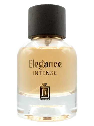 Frasco de Elegance Intense, de Aura Fragrances