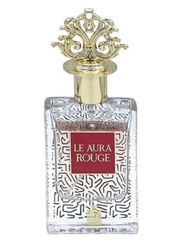 Frasco de Le Aura Rouge, de Aura Fragrances