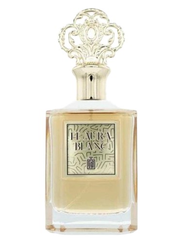 Frasco de Le Aura Blanc, de Aura Fragrances