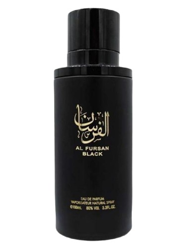 Frasco de Al Fursan Black, de Aura Fragrances