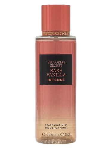 Frasco de Bare Vanilla Intense Body Mist, de Victoria's Secret