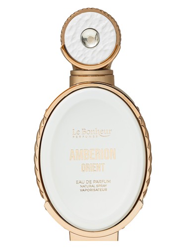 Frasco de Amberion Orient, de Le Bonheur Perfumes