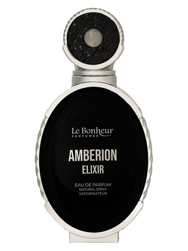 Frasco de Amberion Elixir, de Le Bonheur Perfumes
