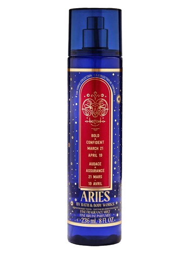 Frasco de Aries, de Bath & Body Works