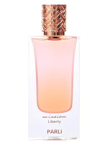 Frasco de MISSION Liberty, de Parli Parfum