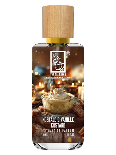 Frasco de Nostalgic Vanille Custard, de The Dua Brand