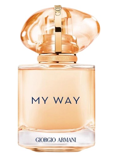Frasco de My Way Sunny Vanilla, de Giorgio Armani