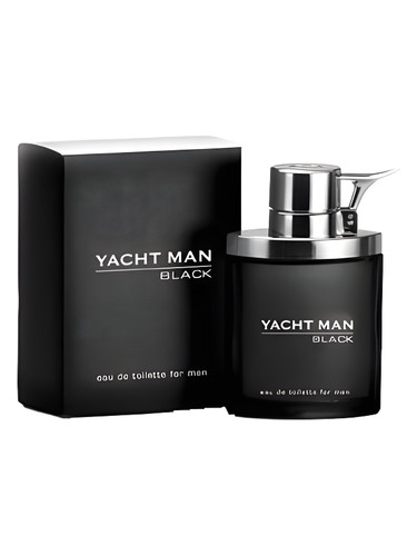 Frasco de Yacht Man Black, de Myrurgia
