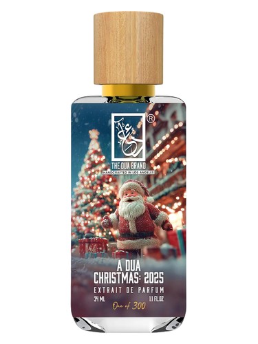 Frasco de A DUA Christmas 2025, de The Dua Brand