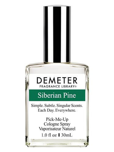 Frasco de Siberian Pine, de Demeter Fragrance