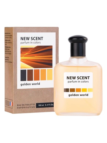 Frasco de New Scent Golden World, de Red Label