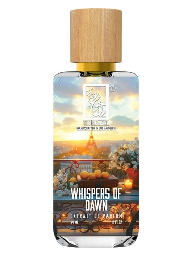 Frasco de Whispers of Dawn, de The Dua Brand