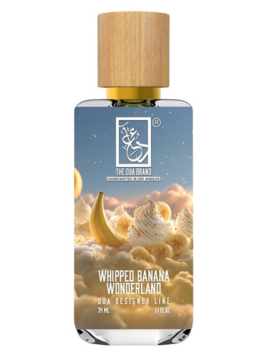 Frasco de Whipped Banana Wonderland, de The Dua Brand