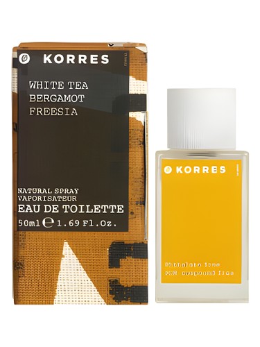 Frasco de White Tea Bergamot Freesia — Korres