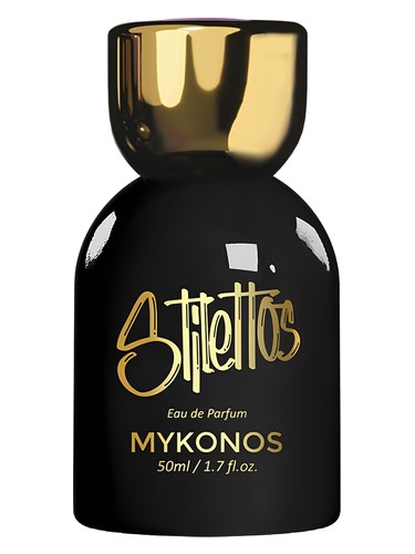 Frasco de Stilettos, de Mykonos