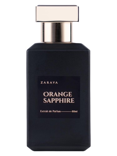 Frasco de Orange Sapphire, de Zaraya