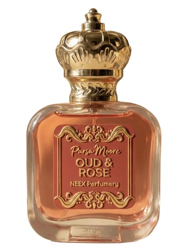 Frasco de Oud & Rose, de NEEX
