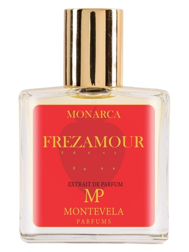 Frasco de Frezamour, de Montevela Parfums