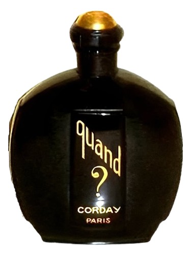 Frasco de Quand?, de Corday