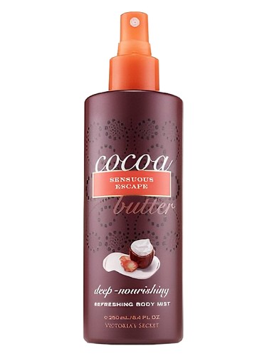 Frasco de Cocoa Butter Sensuous Escape, de Victoria's Secret