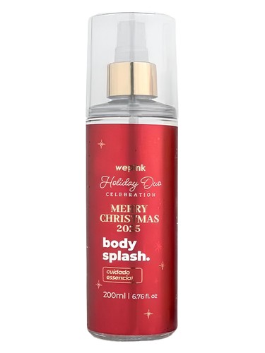Frasco de Merry Christmas 2025 — We Pink