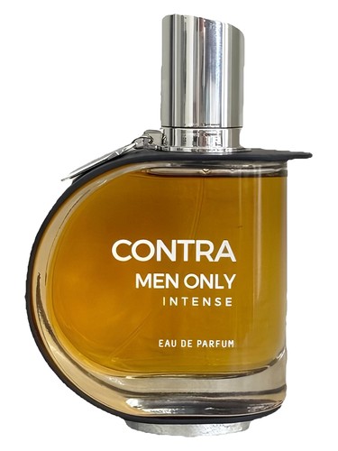 Frasco de Contra Men Only Intense, de Camara Perfumes