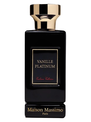 Frasco de Vanille Platinum, de Maison Massimo