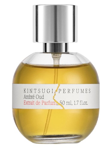 Frasco de Ambré Oud Extrait de Parfum, de Kintsugi Perfumes