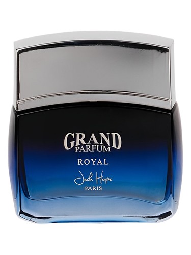 Frasco de Grand Parfum Royal, de Jack Hope