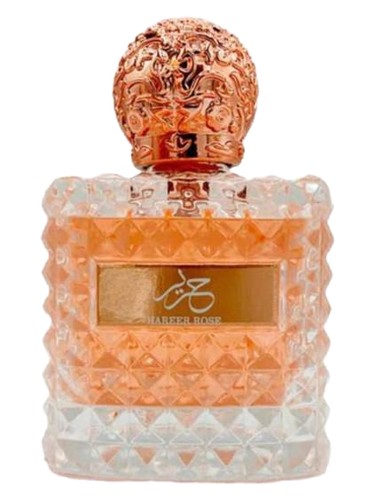 Frasco de Hareer Rose, de Aura Fragrances
