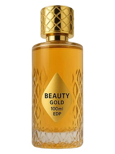 Frasco de Beauty Gold, de Aura Fragrances