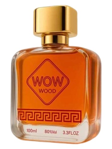 Frasco de Wow Wood, de Aura Fragrances
