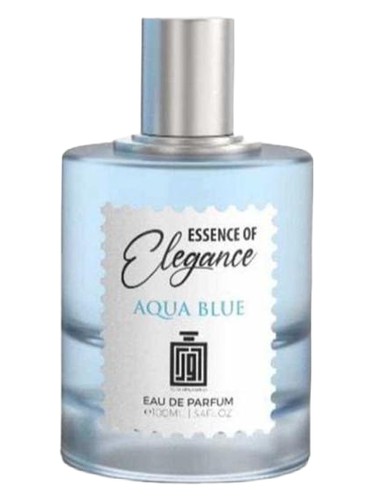 Frasco de Essence of Elegance Aqua Blue, de Aura Fragrances