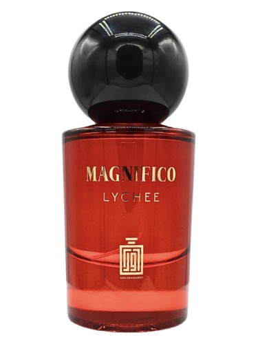 Frasco de Magnifico Lychee, de Aura Fragrances