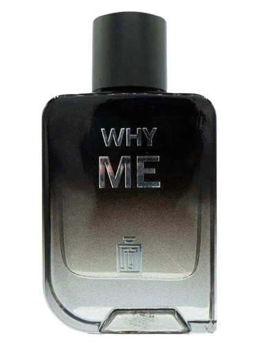 Frasco de Why Me, de Aura Fragrances