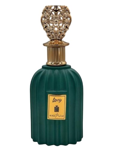 Frasco de Aura Lucy, de Aura Fragrances