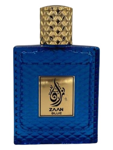 Frasco de Zaan Blue, de Aura Fragrances