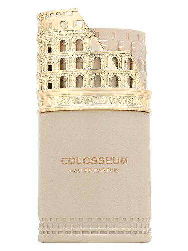 Frasco de Colosseum, de Fragrance World
