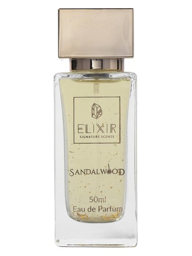 Frasco de Sandalwood, de Elixir Signature Scents