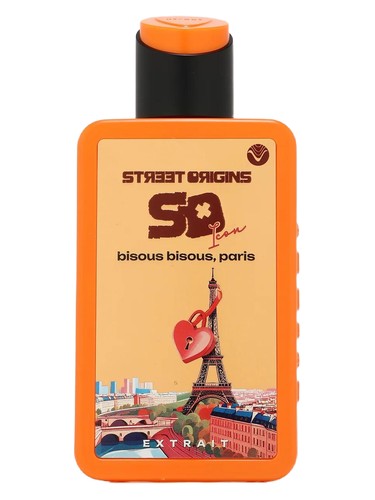Frasco de Bisous Bisous, Paris, de Street Origins