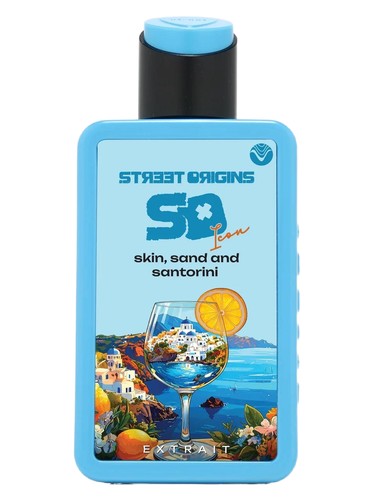 Frasco de Skin, Sand and Santorini, de Street Origins