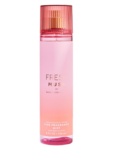 Frasco de Fresh Musk, de Bath & Body Works