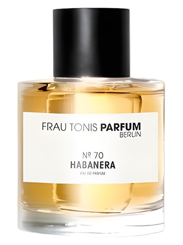 Frasco de No. 70 Habanera, de Frau Tonis Parfum