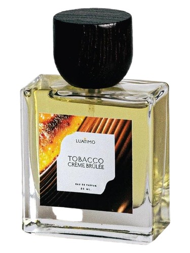 Frasco de Tobacco Crème Brûlée, de Luatimo Perfume
