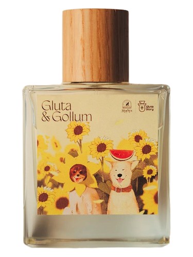 Frasco de Gluta & Gollum, de MysNyx Perfume
